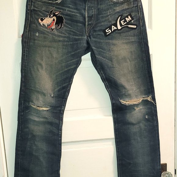 Custom Selvedge RRL Jeans Slim Boot Cut [Sz 30/30] - Picture 6 of 16